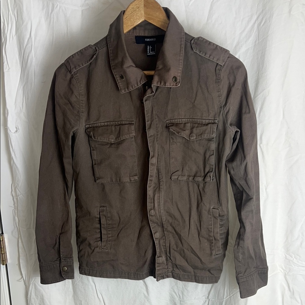F21 Light Brown Jacket